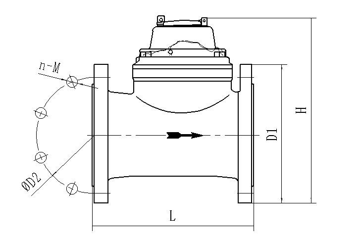 WIRELESS AMR WATER METER (LoRa) DN32-300(Split type)