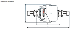 Volumetric Rotary Piston Water MeterLXH-20A